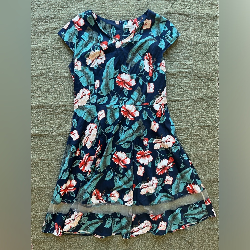 Gardenwed Floral Dress
